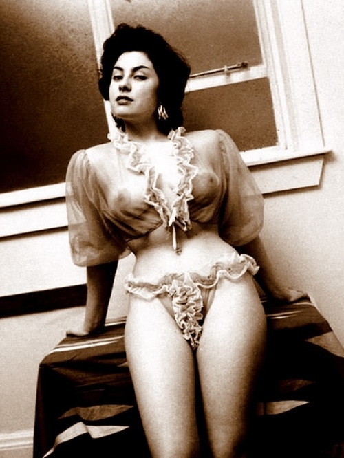 June Palmer; Vintage Lingerie 