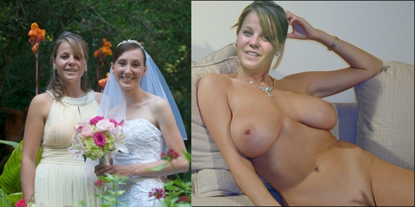 wedding day; Amateur Big Tits Wife 