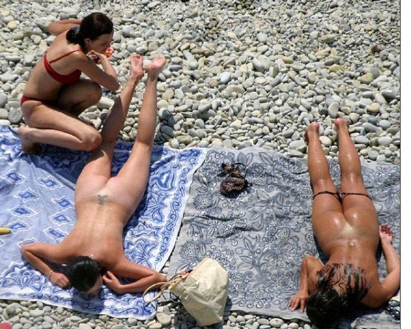 Nude and Beach - Male And Female Having Sex On The Beach; Amateur Beach 