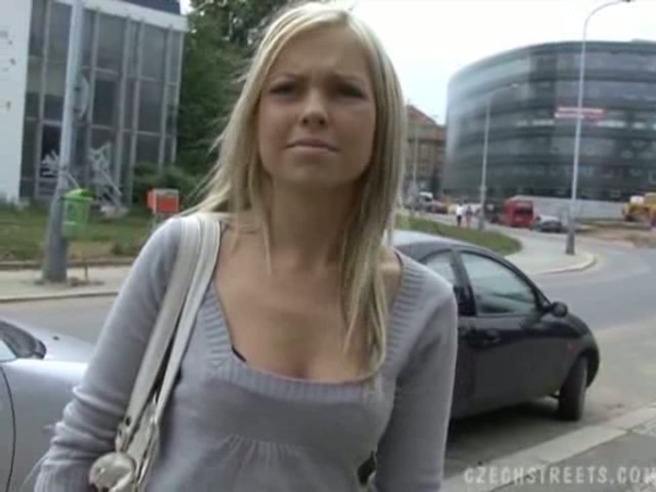 Hot Blonde Hanka Giving This Stranger A Great Handjob; Amateur Blonde POV Reality Public 