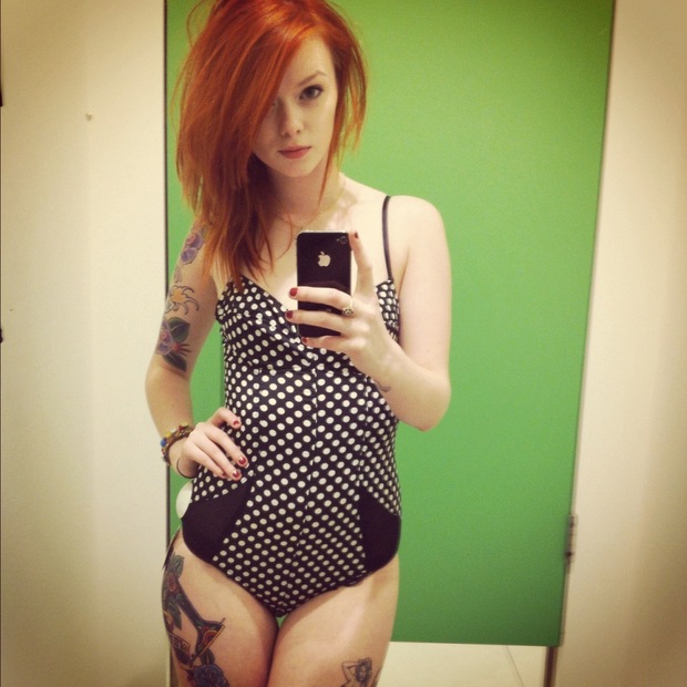 Cute Redhead Emo; Amateur Petite Red Head Teen 