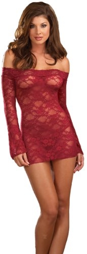 Sexy Red Babydoll Lingerie Set; Toys 