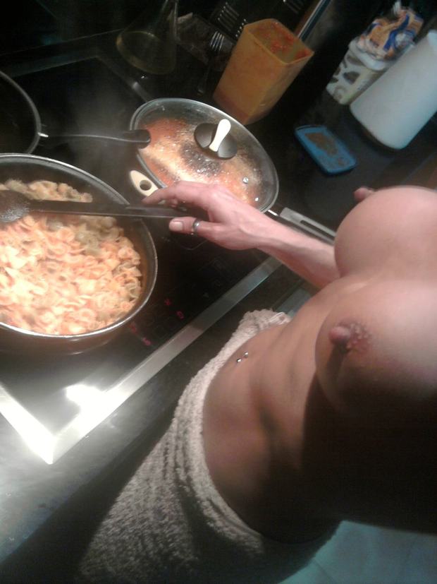 Amazing big tits, amateur topless cooking.; Amateur Babe Big Tits Hot 