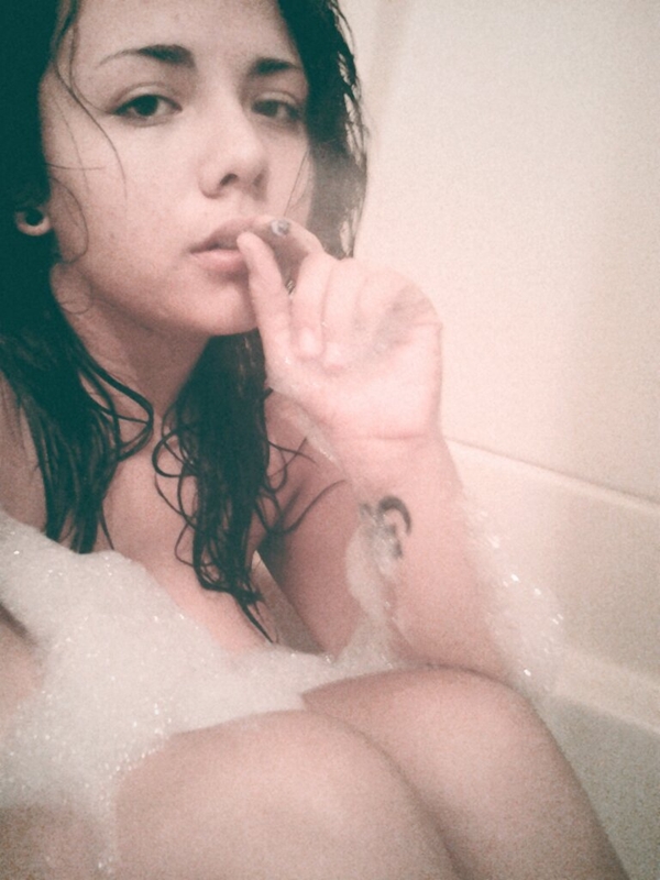 soaking; Amateur Brunette College 