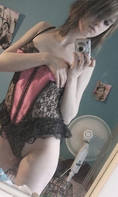 ...; Amateur Brunette Lingerie Non Nude 