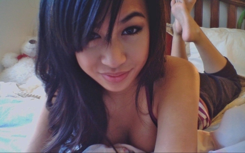 ...; Amateur Asian Babe Brunette College Girlfriend Hot Selfshot Teen 