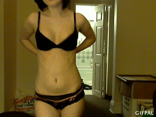 snorl4x.tumblr.com; Amateur Babe Big Tits Striptease GIF 