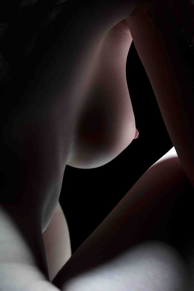 ...; Artistic Big Tits Breast Goosebumps Nipple Sideboob 